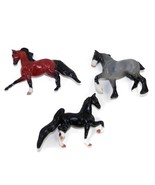 Breyer Mini Winnies Surprise Lot of 3 1.5&quot; Horses Saddlebred Red 300181 ... - $8.99