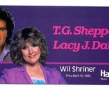 1985 T G Sheppard and Lacy J Dalton at Harrah&#39;s Reno Nevada Postcard Wil... - $11.00
