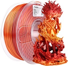 AMOLEN PLA 3D Printer Filament, PLA Filament 1.75mm Silk Shiny Filament ... - $41.99