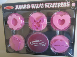 Melissa &amp; Doug JUMBO PALM STAMPERS Ages 3+ Kids Art Crafts Home School - $6.95