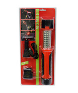 Cordless 42 LED Work Light Rechargeable USB Magnetic Holder Lamp Torch G... - $18.69