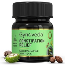 Gynoveda Constipation Fast Relief Medicine Improve Digestion 60 Tablets - £14.36 GBP