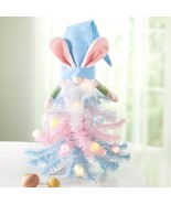 29&quot; Lighted EASTER Bunny Rabbit GNOME Tree Colorful Easter Decoration Ho... - $27.13