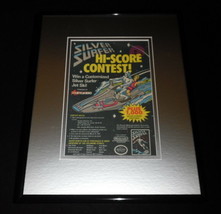 Silver Surfer 1990 NES Nintendo 11x14 Framed ORIGINAL Vintage Advertisement - £35.60 GBP