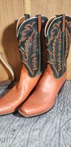 cowboy boots  Mens 12 1/2  Lucchese  Brown Black item:s2067 - $317.90