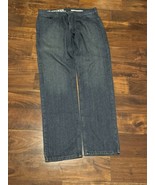 DKNY Bleecker Straight Leg blue Jeans Dark Wash Denim Men&#39;s 34X32 - £15.63 GBP