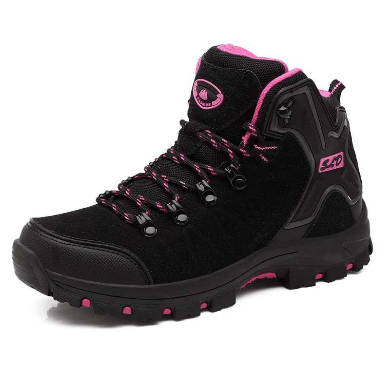 Outdoor Waterproof Hi Boots Women Men Trek Shoes Wal Climbing Mountain  ... - £150.57 GBP