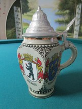 Original King German Stein From King Works # 409 And # 406 - Edelweiss Mug Pick - £58.51 GBP