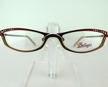 BELLAGIO B-441 (02) Red / Copper 49-18-135 mm SPRING HINGES Eyeglass Frame - £17.14 GBP