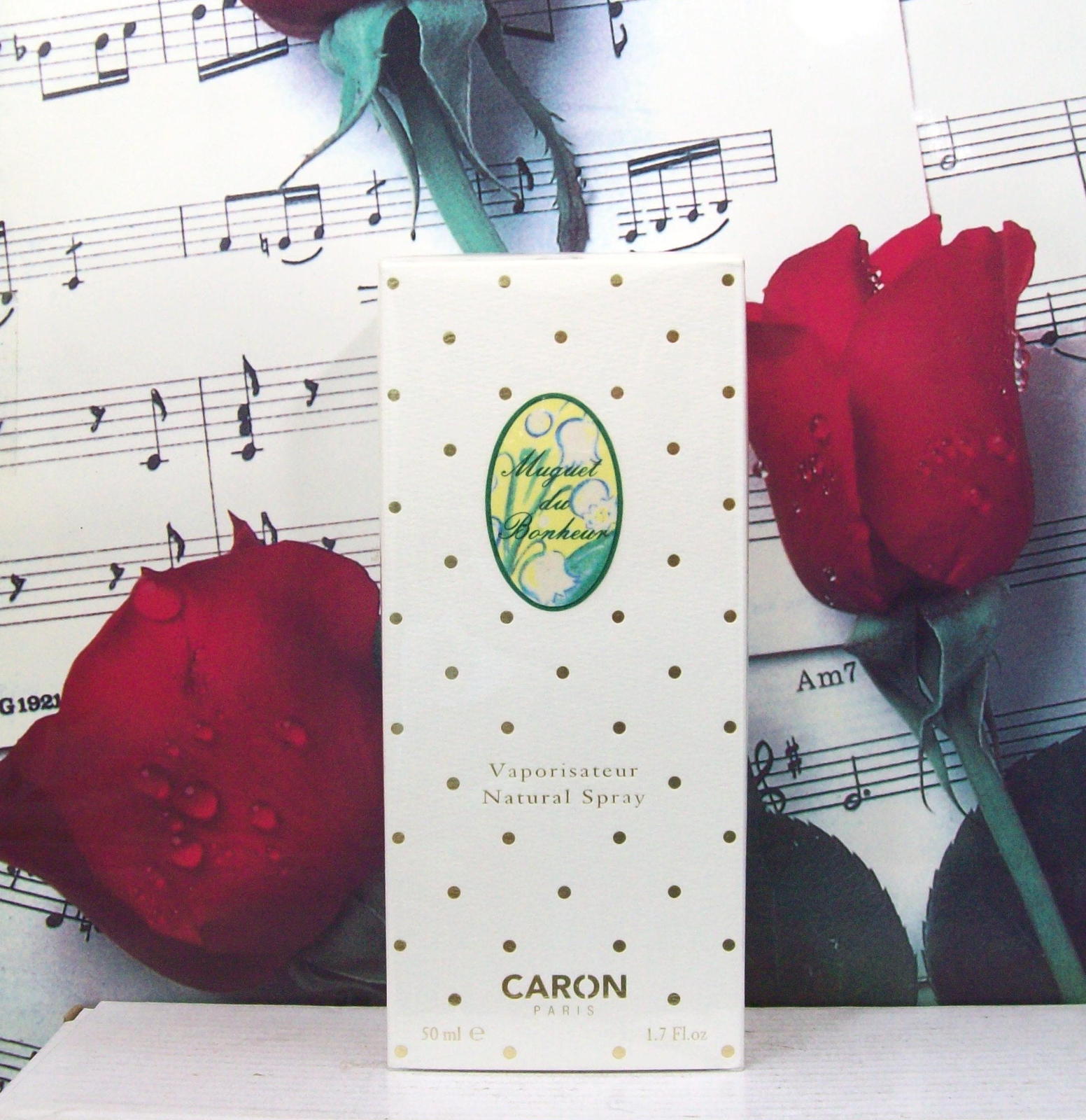 Caron Muguet Du Bonheur EDT Spray 1.7 FL. OZ. NWB - Fragrances