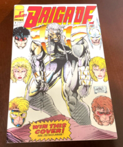 1992 Image BRIGADE #1 Comic Book Very Good Condition - $24.00