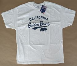 Champion NCAA California Golden Bears Men&#39;s Champ SS T-Shirt XL White NWT - $11.88