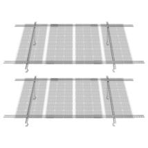 VEVOR 2-Set Solar Panel Mounting Brackets, 30°-60° Adjustable Multi-Pieces - $225.99
