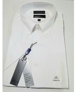  Covington Mens White Oxford Classic Fit Short Sleeve Dress Shirts  16 1/2&quot; - £20.54 GBP