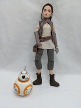 Hasbro 2016 Rey Of Jakku Action Figure Doll 11&quot; With BB8 3&quot; - $32.07