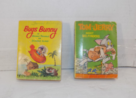 Lot of 2 Vintage Big Little Books Tom and Jerry and Bugs Bunny 1967 Whitman Book - £11.71 GBP