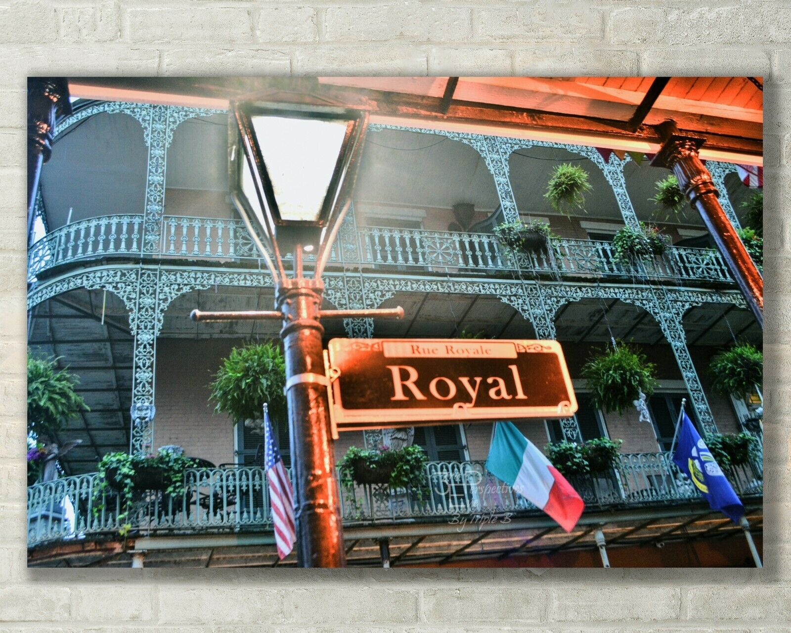 New Orleans, French Quarter Art, Royal St - Fine Art Photo, Metal, Canva... - $31.50+
