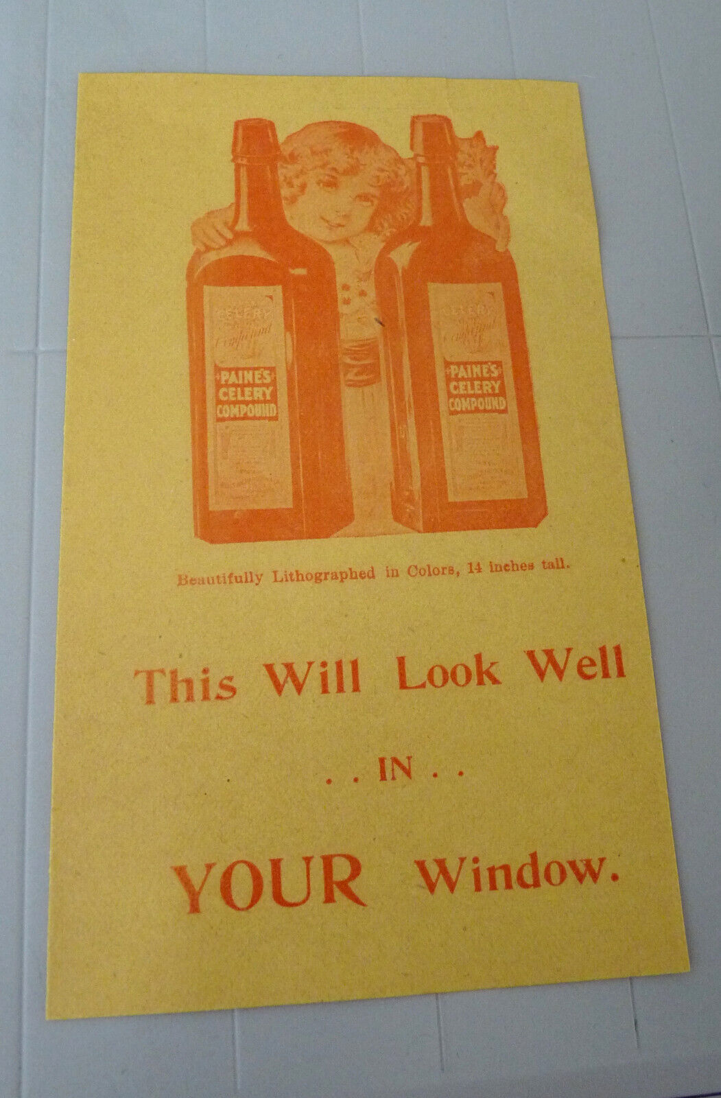 Pains Celery Compound Victorian brochure patent medicine Burlington Drug 1896 Item image 2