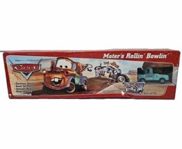 Cars 1 Mater’s Rollin’ Bowlin’ Toy Set 2006 Disney Pixar Sealed New NIB - £59.23 GBP