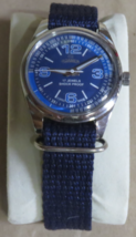 RW Roamer Watch 17 Jewels Blue Face Shock Proof - UNTESTED - $39.55
