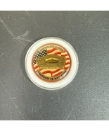 9/11 Memorial Challenge Coin Twin Towers Pentagon USA Flag Freedom Not F... - $32.41 CAD