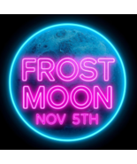 FULL COVEN SUPER MOON NOV 5TH FROSTED GOLD WEALTH BLESSINGS ADVANCED MAG... - $115.20 CAD