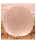 Frosted Glass Tennis Ball 2.25 Inch Desktop Office Paperweight Surface S... - $20.40 CAD