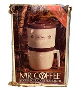 Vintage - Mr Coffee Non-electric Manual Drip Coffee Maker Brown/Tan - $58.41