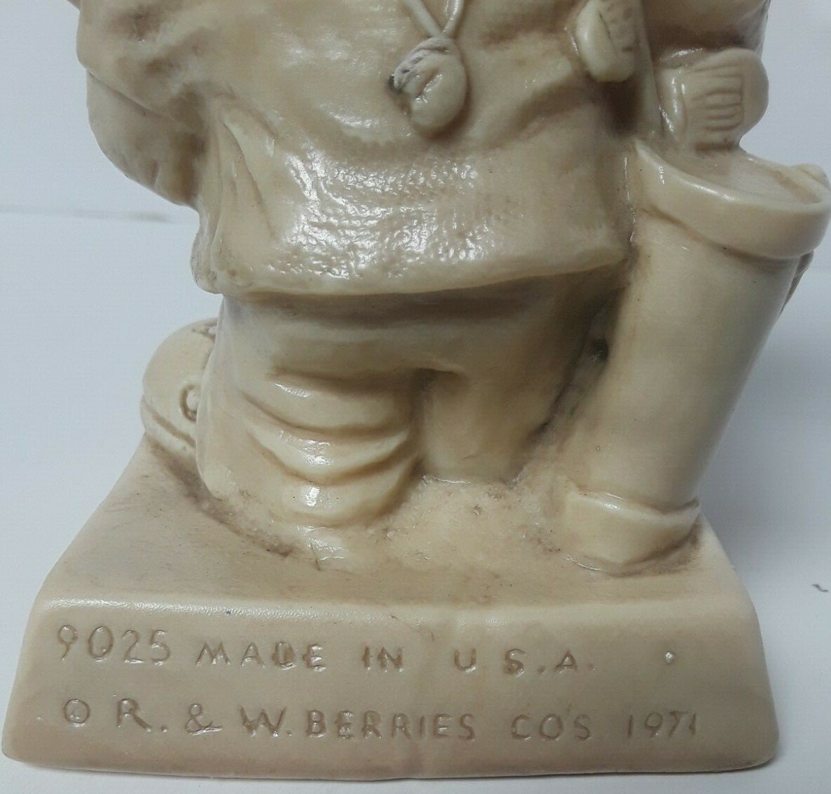 R&W Berries Co's "World's Greatest Athlete" figurine 1971 ~ Made in USA Item image 5
