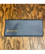 Defunct Mellon bank check book cover bill holder - $19.75