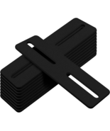  10 Pack 5&quot; Black Flat Mending Plates with Slots – Steel Straight Repair... - $32.08