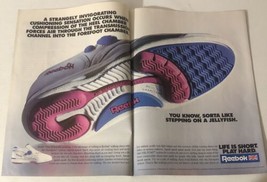 1991 Reebok Vintage Print Ad Advertisement pa17 - $7.91