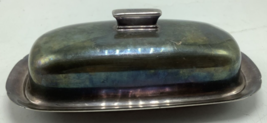 Silver Plated Butter Dish Reed And Barton - $9.49