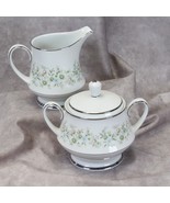 Noritake Savannah 2031 Cream and Sugar NEAR MINT! - $17.40 CAD