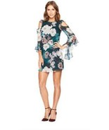 CeCe Lana Cold Shoulder Twilight Garden Dress, Size 14 - $1,100.18 MXN
