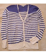 Old Navy Long Sleeve V-Neck Cardigan Sweater Woman&#39;s Size Large - £8.23 GBP