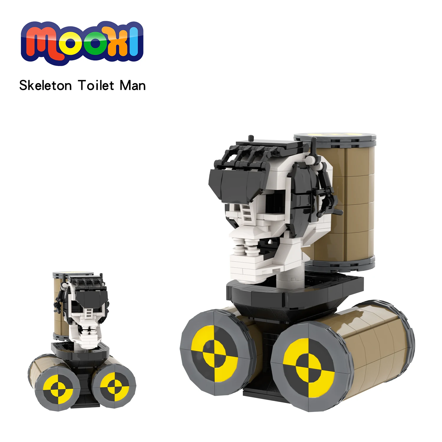 MOC1362 447PCS Skibidi Toilet Character Soldier Toilet Man Action Terror - £52.73 GBP