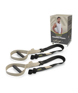  Chris Hemsworth Bodyweight Training Straps with Door Anchors, Sand Brown, 2-Pac - $40.95