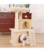  Domestic Delivery Cat Tree Luxury Cat Tower with Double Condos Spacious... - £47.40 GBP+