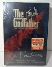THE GODFATHER: The Coppola Restoration New DVD 5 Disc Set Digitally Remastered - £38.36 GBP
