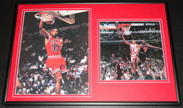 Scottie Pippen 1995 Chicago Bulls Framed 12x18 Photo Display - £54.37 GBP