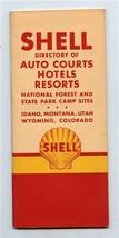 Shell Directory Auto Courts Hotels Resorts Idaho Montana Utah Wyoming Co... - £22.08 GBP