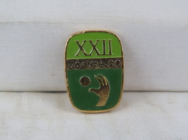 Vintage Summer Olympic Pin - Handball Moscow 1980 - Stamped Pin - $15.00