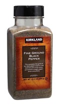  Kirkland Signature Fine Ground Black Pepper 12.3 oz  - £9.83 GBP