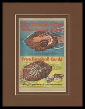 1978 Hostess Cupcakes / BB Cards Framed 11x14 ORIGINAL Vintage Advertise... - £31.18 GBP