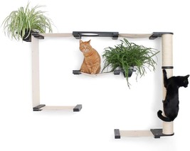 Mini Garden - Multiple-Level Cat Hammock &amp; Climbing Activity Center -Wall-Mounte - $237.99