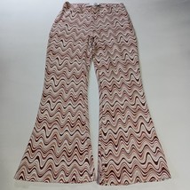Women’s Hollister Sz L Ultra High-Rise Wavy Pants Wide Flare Leg - $250.02 MXN