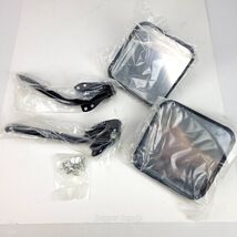 1955-86 Jeep Willy Renegade Laredo CJ3 CJ5 CJ6 CJ7 Black Side View Mirro... - $88.99