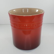 Le Creuset Utensil Holder Crock Cerise Red Ombre - £39.19 GBP