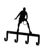 Basketball or Football Key Holder Made in USA by Village Wrought Iron - $19.85